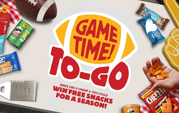 Kellanova Game Time! To-Go Sweepstakes – Win a Year of Cheez-It!