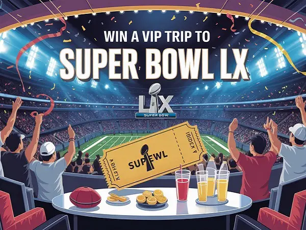 Crown Royal Super Bowl Sweepstakes: Win VIP Super Bowl LX Trip and Tickets!