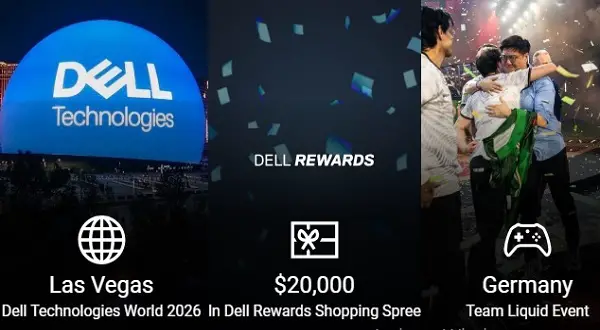 Dell Deals Campaign Giveaway – Win a VIP Experience, $20K Shopping Spree & More!