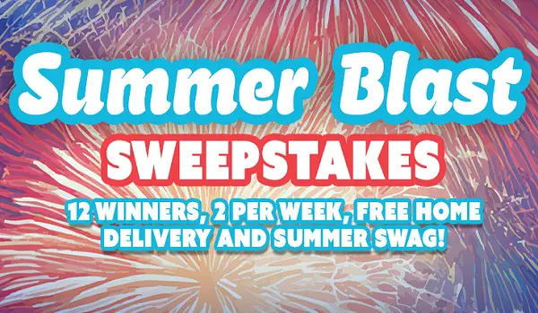 Dippin' Dots Summer Blast Sweepstakes: Win free Dippin’ Dots + Summer Swag! (12 Winners)