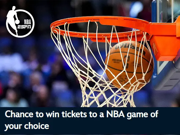 Disney 12 Days of Perks: Win NBA Game Tickets of Your Choice