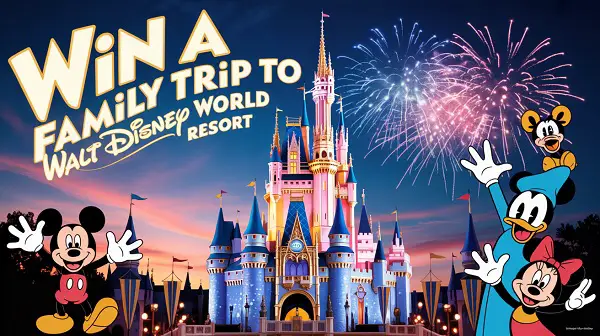 Win a Family Trip to Walt Disney World Resort