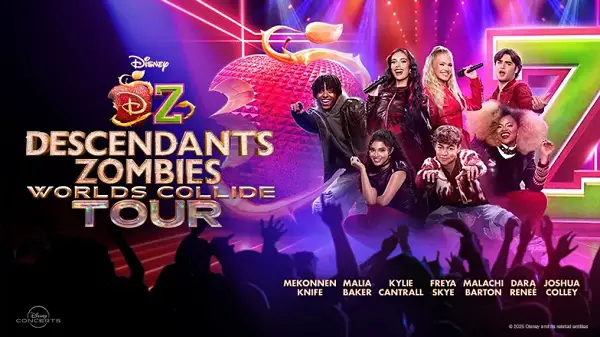 Win a Trip to the Disney Descendants/Zombies Worlds Collide Tour!
