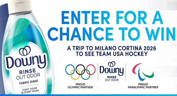 Downy Rinse x USA Hockey Fan Sweepstakes: Win a Trip to the 2026 Winter Olympics