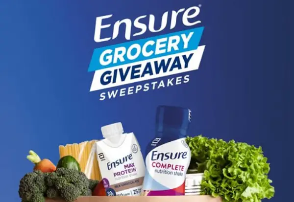 Ensure Grocery Giveaway Sweepstakes: Win $10,000 for a Year of Free Groceries!