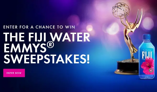 Win a Trip to the Emmy Awards + FIJI Water for a Year!