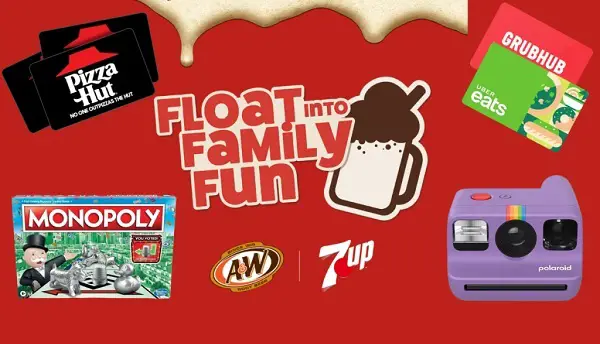 A&W/7UP Family Float Night Instant Win Game – Win Over 3,700 Prizes!