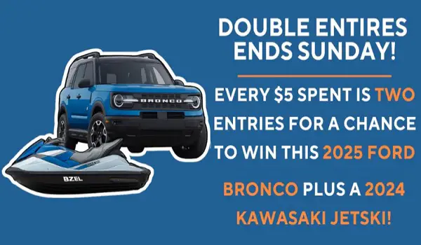 Ryan & Rose Anniversary Giveaway 2025 – Win a Ford Bronco, Jet Ski Package, or $50,000 Cash!