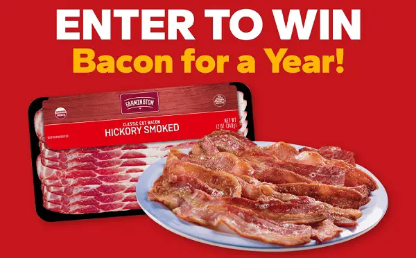 Win a Free Bacon for a Year Sweepstakes