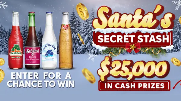 Santa’s Secret Stash Christmas Sweepstakes – Win a $500 Visa eGift Card! (50 Winners)