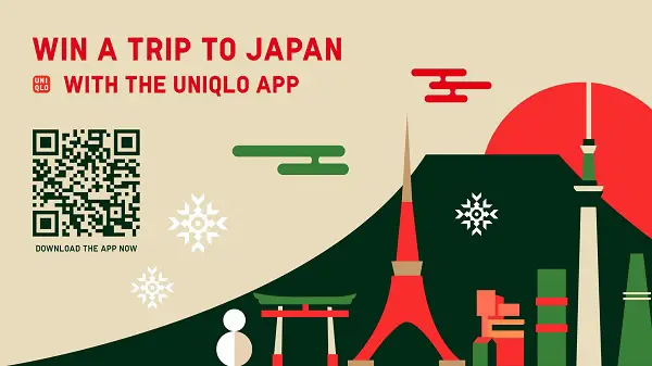 Uniqlo US Japan Trip Sweepstakes – Win a Free Trip to Japan