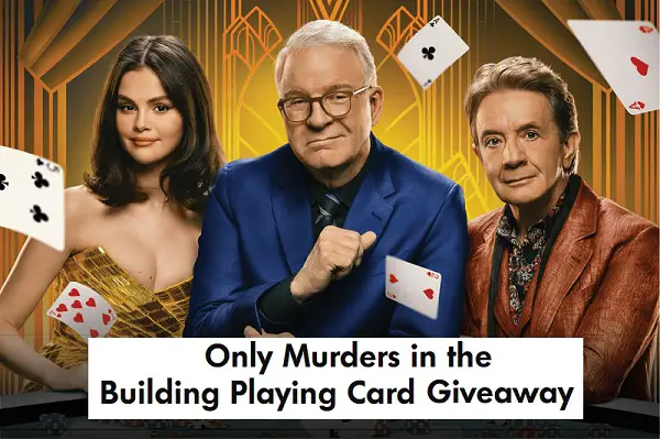 People's Only Murders in the Building Giveaway – Win Exclusive Playing Cards! (500 Winners)