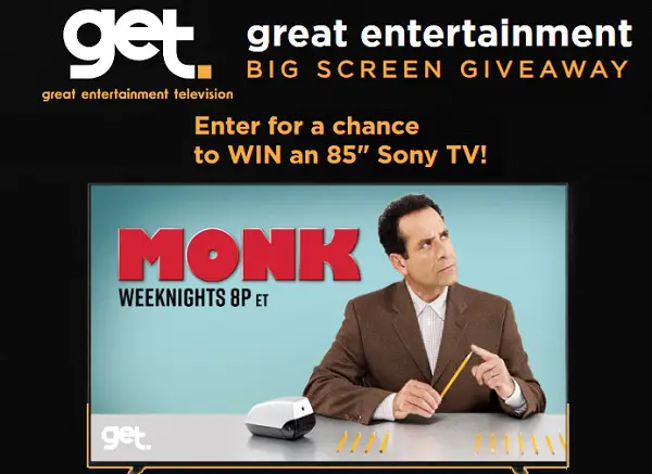 Game Show Network Big Screen Giveaway: Win a Sony Bravia 7 85” TV!