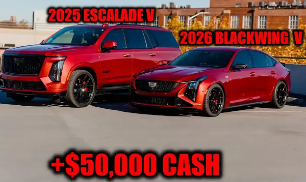 Goonzquad Car Giveaway – Win an Escalade V, CT5-V Blackwing & $50,000 Cash!