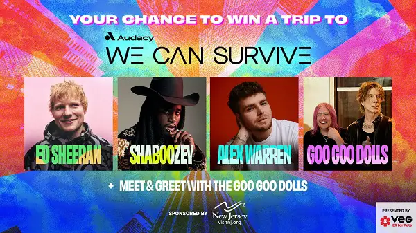 Hard Rock x Audacy “We Can Survive” Giveaway – Win NYC Stay & Concert Tickets!