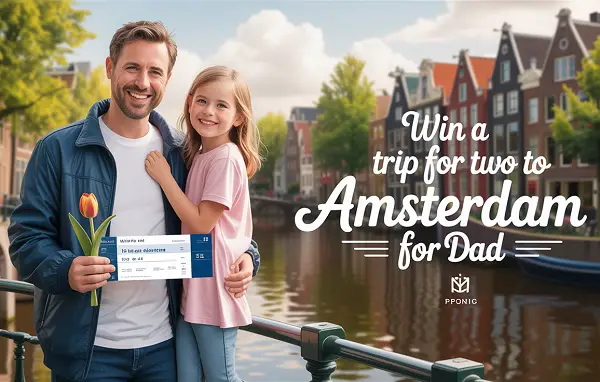 Heineken Father’s Day Sweepstakes: Win a Trip for Two to Amsterdam!