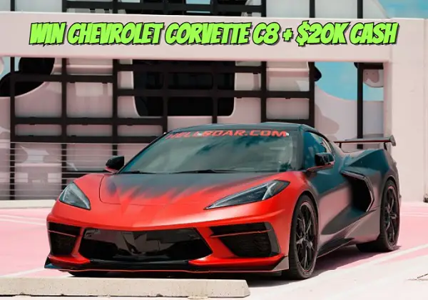 Win a 2022 Chevy Corvette + $20,000 Cash in the HELLBOAR Beast Giveaway!