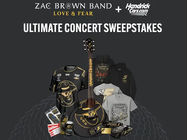 Ultimate Concert Sweepstakes – Win a Trip to See Zac Brown Band Live in Vegas!