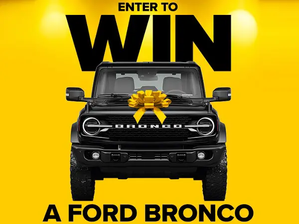 Hertz Gold Holiday Giveaway – Win a 2026 Ford Bronco