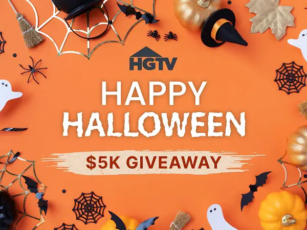 HGTV Happy Halloween Sweepstakes: Win $5000 Cash for Free!