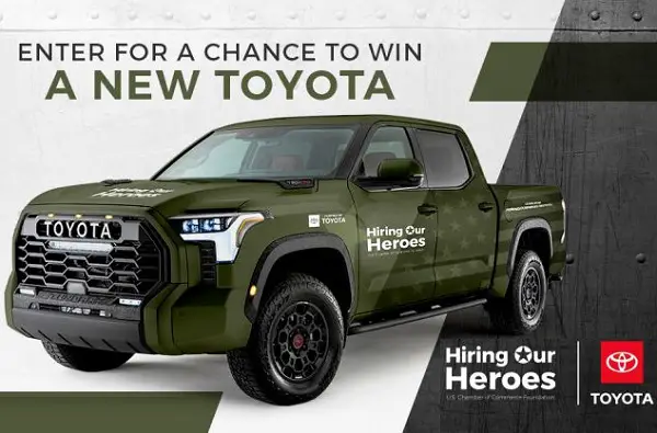 Hiring Heroes Toyota Giveaway 2025
