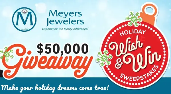 2025 Holiday Wish and Win Giveaway – Win $50000 Big Cash Prizes!