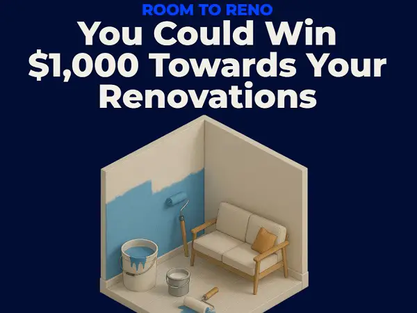 Win a $1,000 Home Depot Gift Card to Jumpstart Your Renovation! (50 Winners)