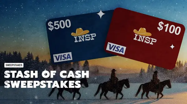 INSP’s Stash of Cash Sweepstakes – Win Up to $500 Free