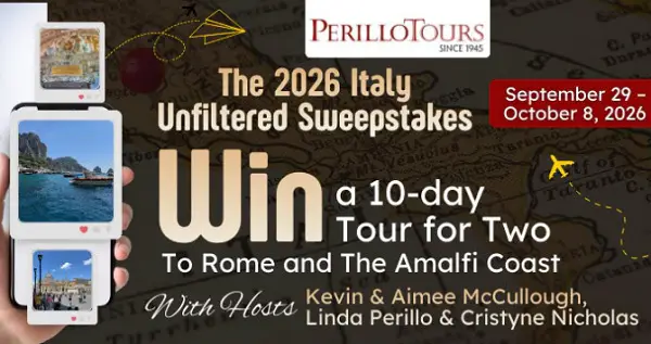 Win a Dream Vacation to Italy!