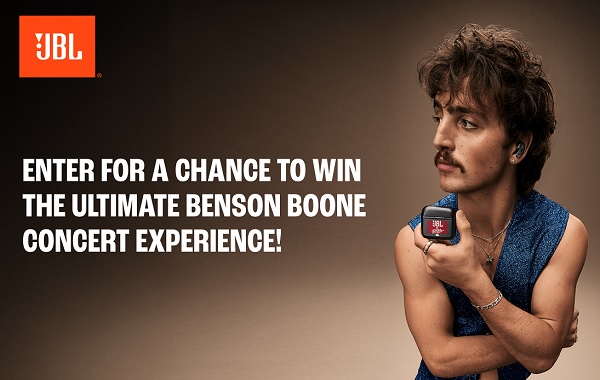 JBL Sweepstakes 2025: Win a Benson Boone Concert Trip + JBL Headphones!