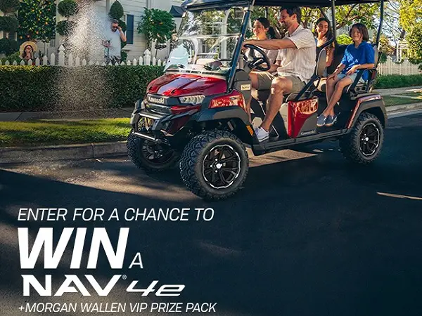 Morgan Wallen’s Kawasaki NAV Sweepstakes – Win a NAV 4e & VIP Fan Experience!
