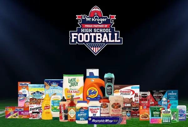 Kroger High School Football Giveaway: Win a $5000 for School Donation!