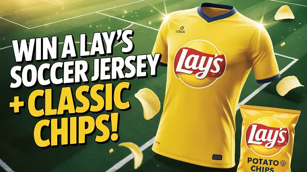 Lay’s GO SOCCER Jersey Giveaway – Win a Lay’s Soccer Jersey + Classic Chips!