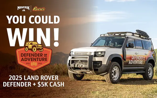 Maverik Defender of Adventure Sweepstakes — Win a 2025 Land Rover Defender