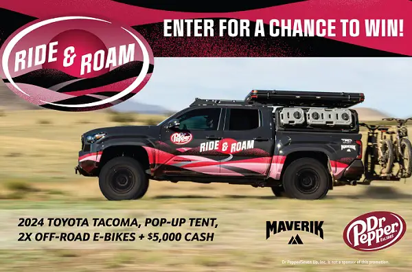 Win a Truck, E-Bikes & $5,000 Cash in the Ride & Roam Giveaway