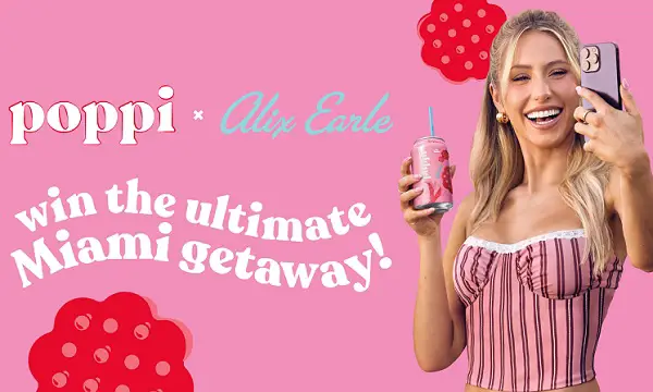 POPPI Flyaway to Miami Sweepstakes – Win $5,000 Cash for Your Dream Trip