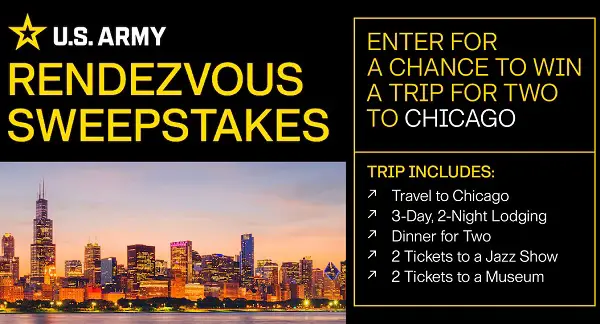 NBC Rendezvous Sweepstakes – Win a Trip to Chicago!