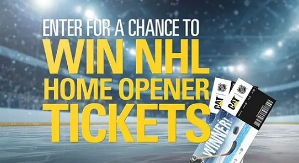Caterpillar Free NHL Tickets Giveaway 2025 (32 Winners)