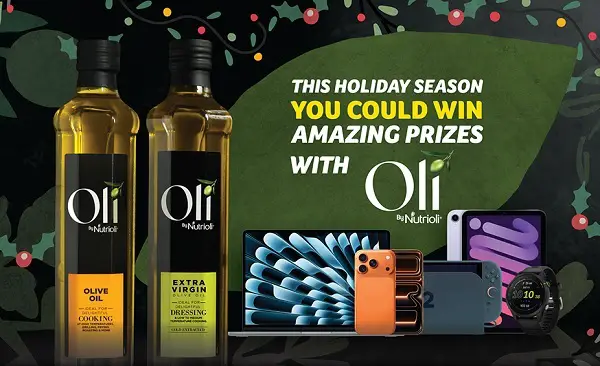 Oli Holidays 2025 Giveaway – Win a $500 Visa Gift Card!