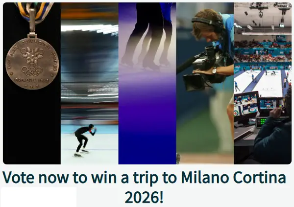 Win A Trip to The Olympic Winter Games Milano Cortina 2026!