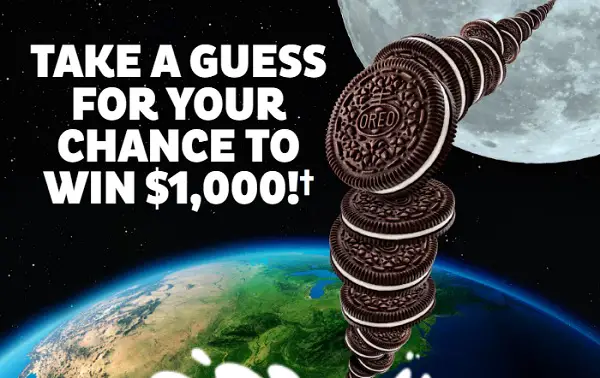 2025 OREO Playful Lunar Eclipse Sweepstakes: Win $1000 Prepaid Gift Card!