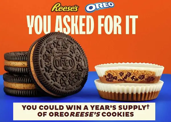 Win a Year’s Supply of OREO Reese’s Cookies! (5 Winners)