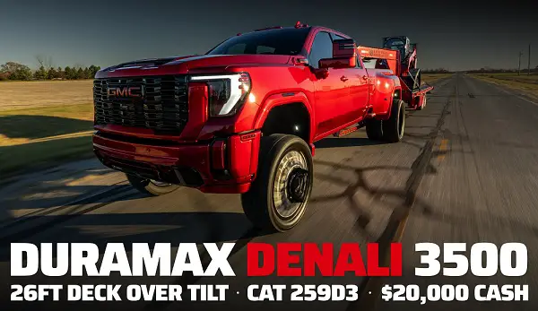 Own Boss Supply Denali Truck Giveaway – Win a GMC 3500 + $20K Cash