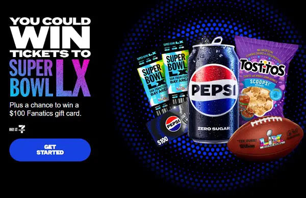 Pepsi & 7-Eleven Big Game Giveaway – Win Super Bowl LX Tickets!