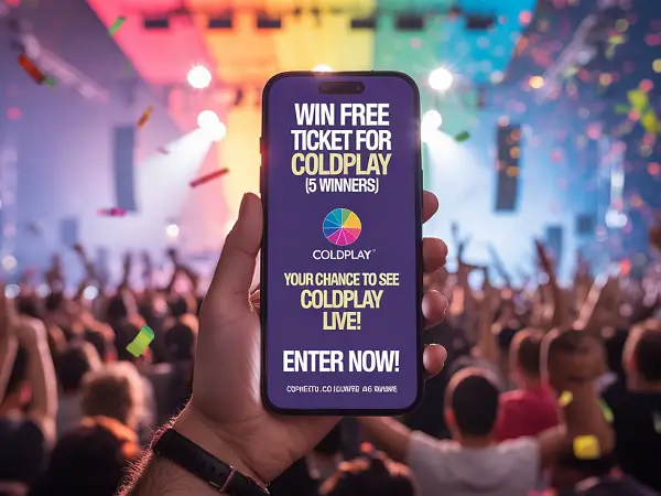 Pure Leaf Concert Sweepstakes: Win a Free Ticket for Coldplay Concert + $500 Gift Card!