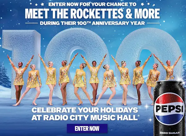 Win the Pepsi Christmas Spectacular Experience!