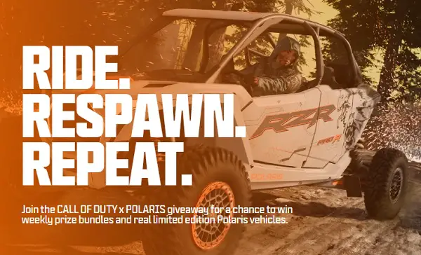 Call of Duty Polaris Giveaway: Win Polaris RZR Pro R or Weekly Prizes!
