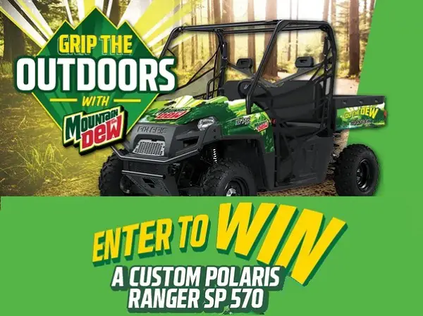Win a Special Edition Mountain Dew Polaris Ranger!
