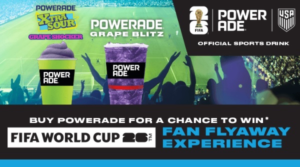 Win a Trip for 4 to the FIFA World Cup 2026 with Powerade & 7-Eleven!