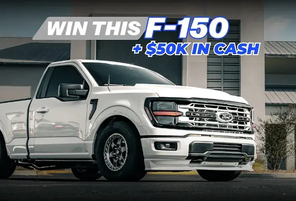 Redline Ford Truck Giveaway – Win a 2024 Ford F-150 & $50,000 Cash
